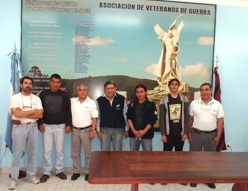 Veteranos de Malvinas se suman a las actividades del voluntariado municipal